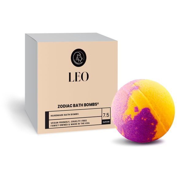Leo Zodiac Bath Bomb on Sale