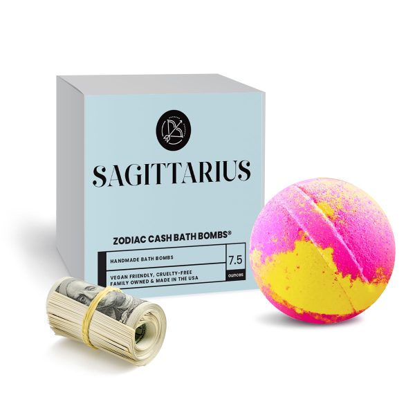 Sagittarius Zodiac Cash Bath Bomb For Cheap - Image 4
