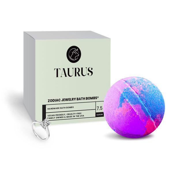Taurus Zodiac Jewelry Bath Bomb Fashion - Image 2