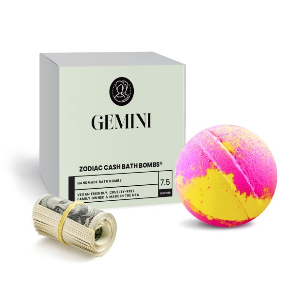 Gemini Zodiac Cash Bath Bomb Online Hot Sale - Image 4