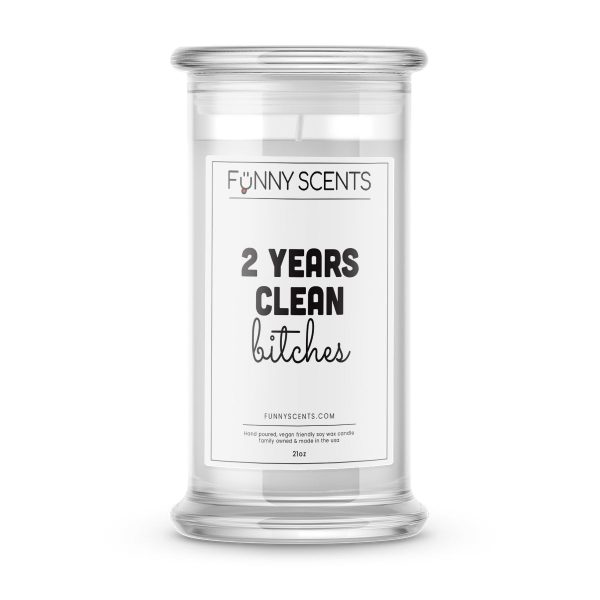 Clean and Sober Bitches Funny Candles Online - Image 4