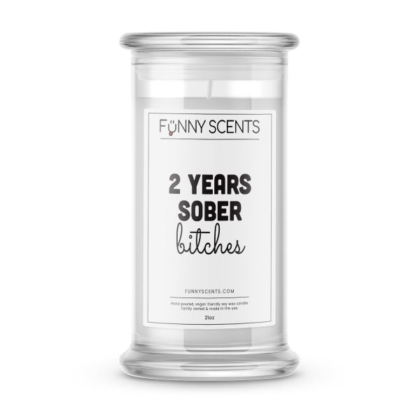 Clean and Sober Bitches Funny Candles Online - Image 5