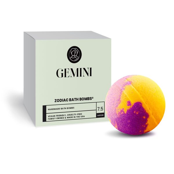 Gemini Zodiac Bath Bomb Discount