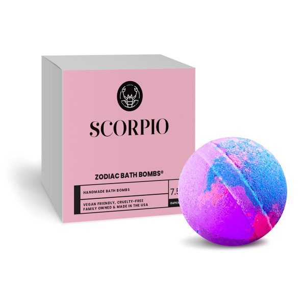Scorpio Zodiac Bath Bomb For Discount - Image 2