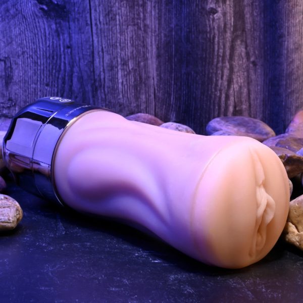 Tight Lipped Vibrating Vanilla Stroker with Suction + Free Movie Download Online Hot Sale - Image 3