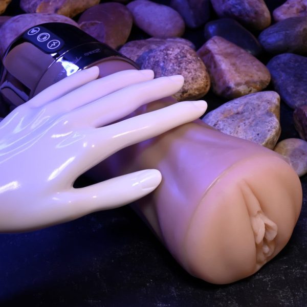 Tight Lipped Vibrating Vanilla Stroker with Suction + Free Movie Download Online Hot Sale - Image 2