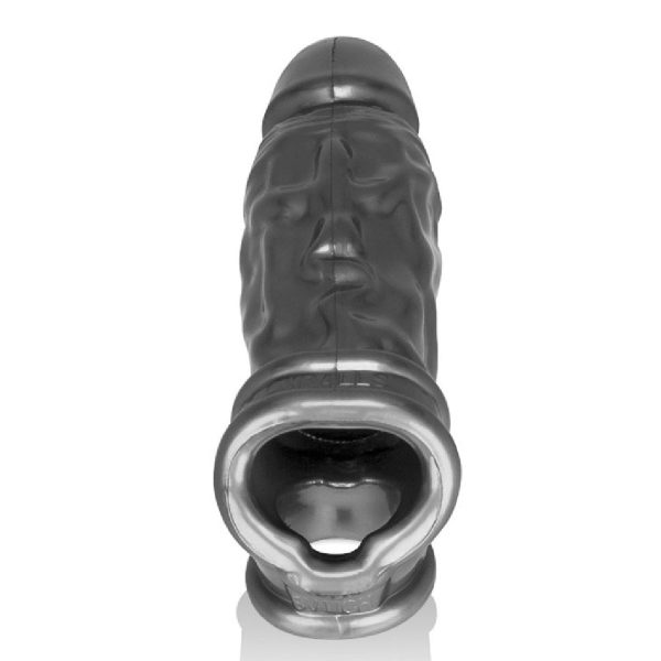 OxBalls Butch Cocksheath Penis Extender with Ball Strap - Steel For Discount - Image 3