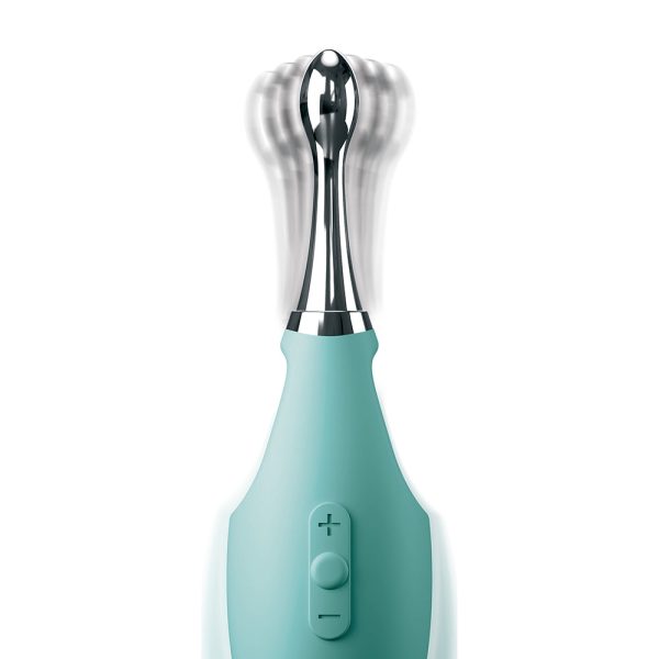 Jimmyjane Focus Pro Pinpoint Tip Clitoral Vibrator with 2 Head Attachments Supply - Image 2