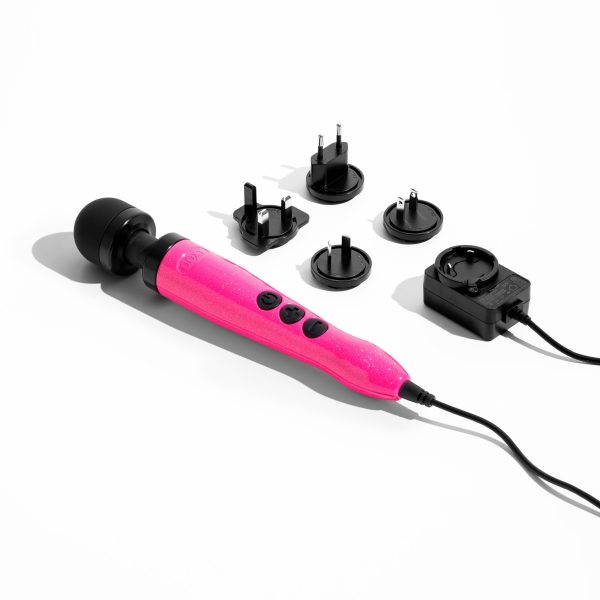Doxy Die Cast 3 Compact Wand Vibrator Hot Pink Fashion - Image 4