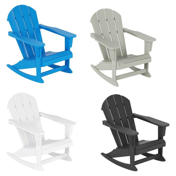 HDPE Adirondack Rocking Chair Online now