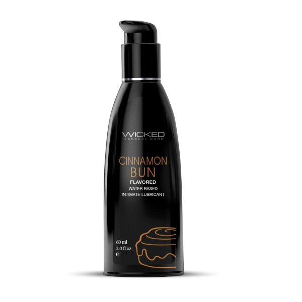 Wicked Aqua Cinnamon Bun Flavored Water Based Lubricant Cheap - Image 2