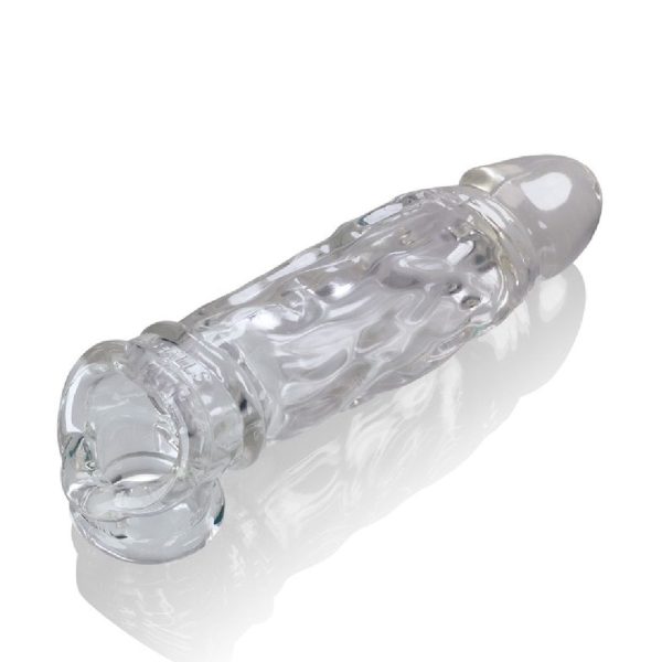 OxBalls Butch Cocksheath Penis Extender with Ball Strap - Clear Online now - Image 3