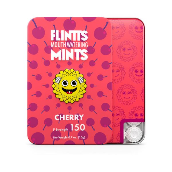 Flintts Mouth Watering Mints - Cherry Online now - Image 2