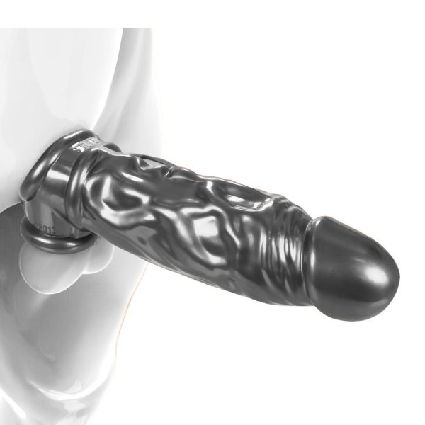 OxBalls Butch Cocksheath Penis Extender with Ball Strap - Steel For Discount
