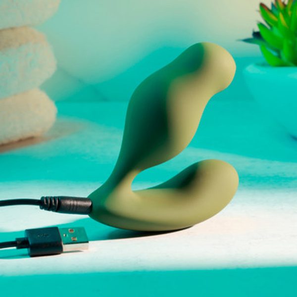 The Sergeant Powerful Prostate Vibrator with Remote Control - Green Fashion - Image 5