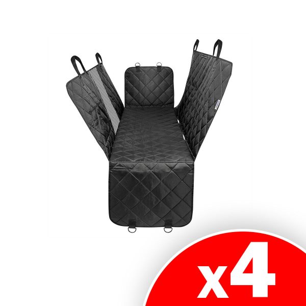 Pilot Pet Travel Seat Protector, 4 Pack Supply