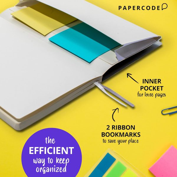 Papercode Luxury Lined Soft Cover Journal Notebooks with 130 Perforated Pages Online Sale - Image 2