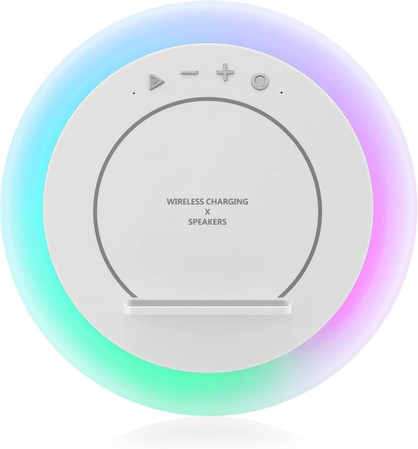 Rumi Lighting 4-in-1 Color Changing Night Lights with Wireless Charger and Bluetooth Speaker Online now - Image 4