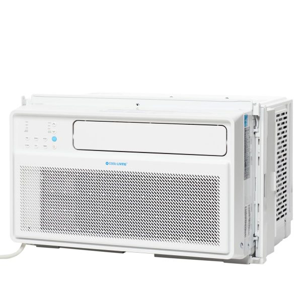 Cool-Living 8,000 BTU AC Unit 42db Ultra Quiet, 35% Energy Savings Digital Display and Remote, White Online Hot Sale - Image 3