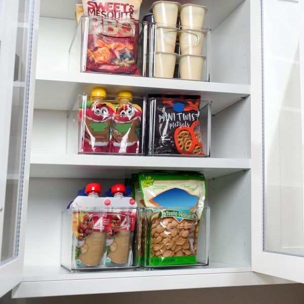 ClearSpace Plastic Storage Bins, 4 Pack Fashion - Image 3