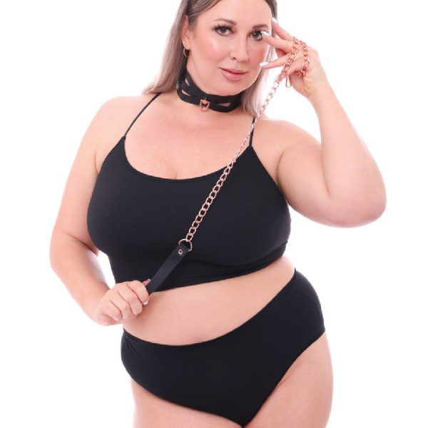 Sex And Mischief Brat Collar And Leash Hot on Sale