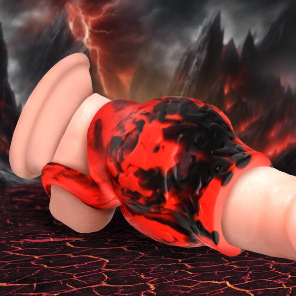 Hell Hound Canine Knot Girth Enhancer with Ball Strap Online now