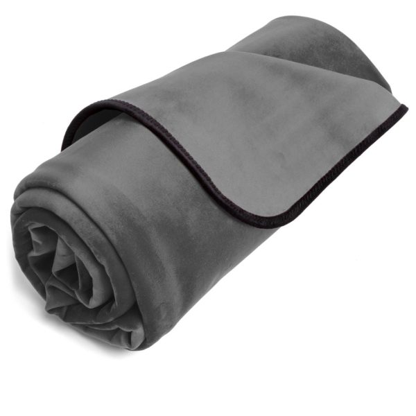 Liberator Fascinator Throw Velvety Grey Waterproof Sex Blanket Online Hot Sale - Image 2