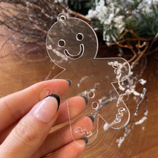 Gingerbread Man Blank | Clear Supply - Image 2