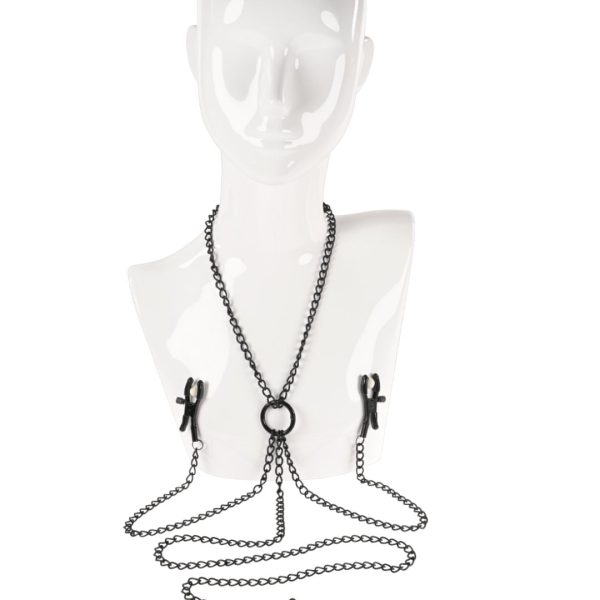 Saffron Nipple to Clit Clamp and Chain Set Supply - Image 5