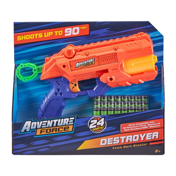 Adventure Force 25-Piece 90  Range Destroyer Foam Dart Blaster Online Sale - Image 2