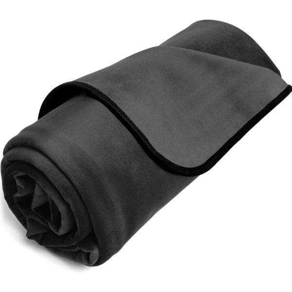 Liberator Fascinator Throw Velvety Black Waterproof Sex Blanket Supply - Image 3