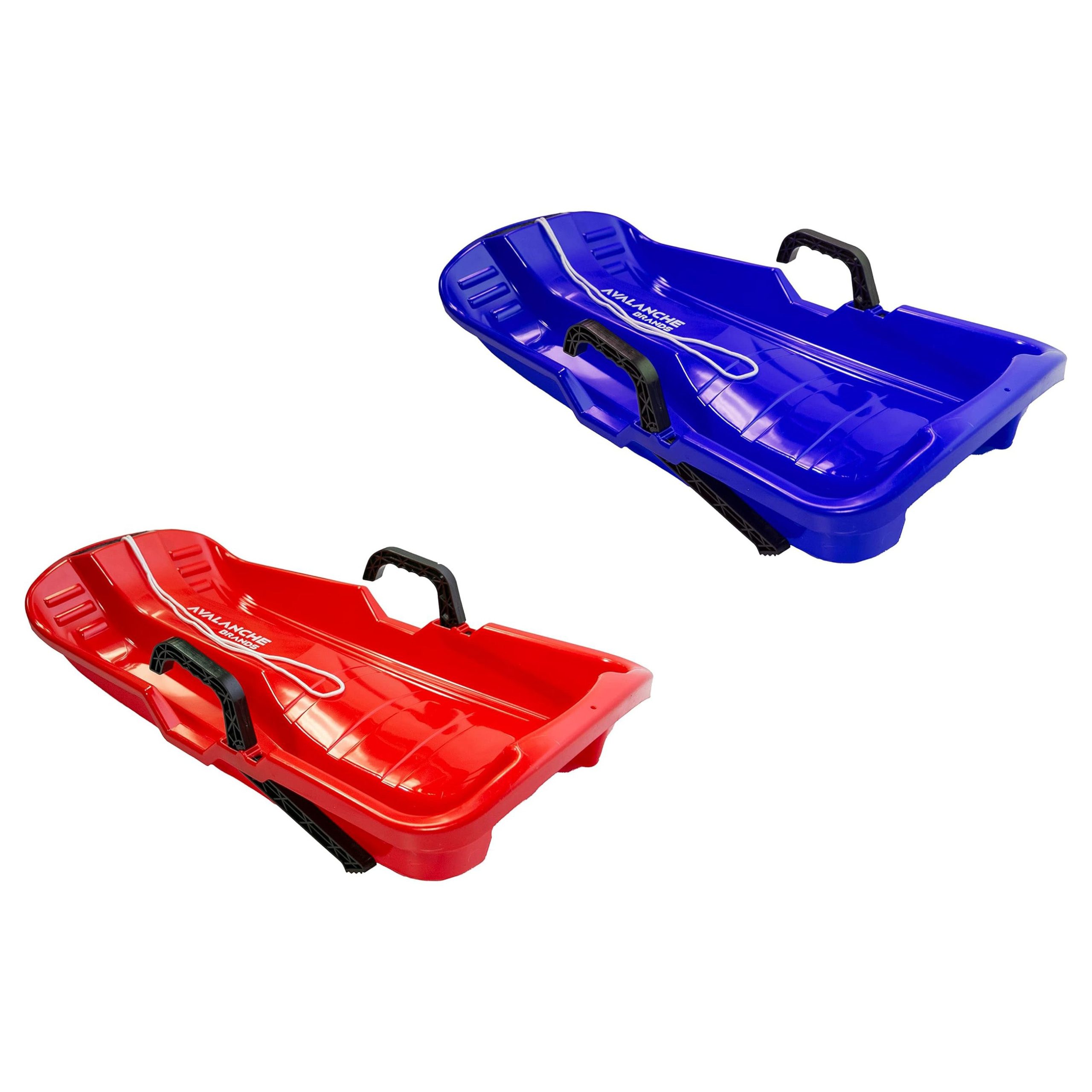 Avalanche Brands Downhill Kids Snow Sled with Brake For Cheap
