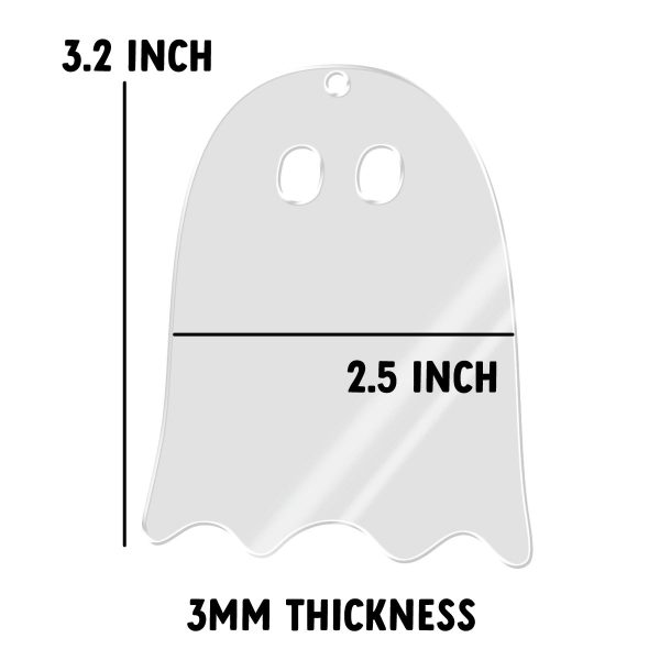 [ FINAL SALE ] Ghost Acrylic Blank Cheap - Image 4