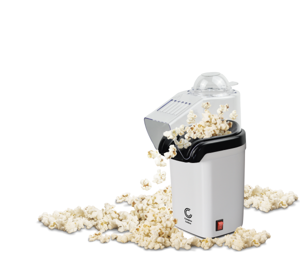 Complete Cuisine Electric Hot Air Popper No Oil Needed, White on Sale