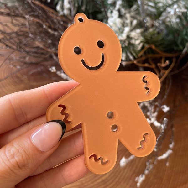 Gingerbread Man Blank | Brown Discount - Image 2