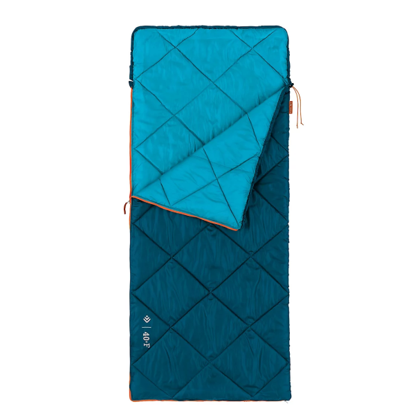 Outdoor Products 40F Rectangle Sleeping Bag with Pillow Rest Hot on Sale