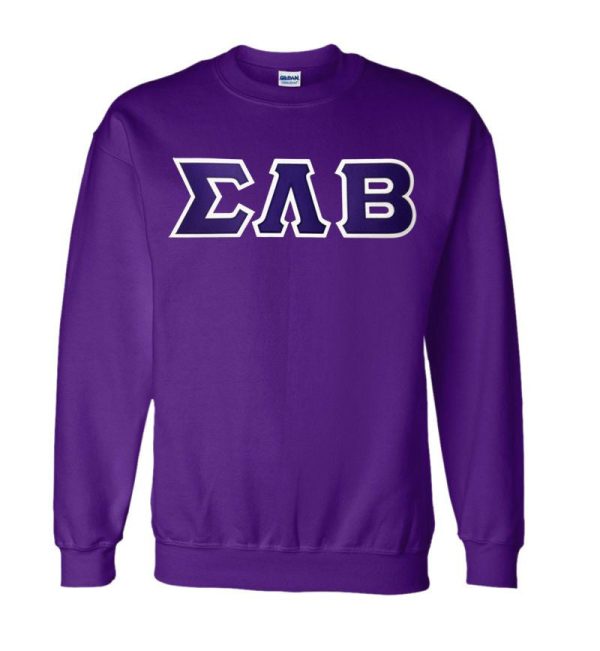 DISCOUNT Sigma Lambda Beta Lettered Crewneck - Best Value For Sale - Image 4