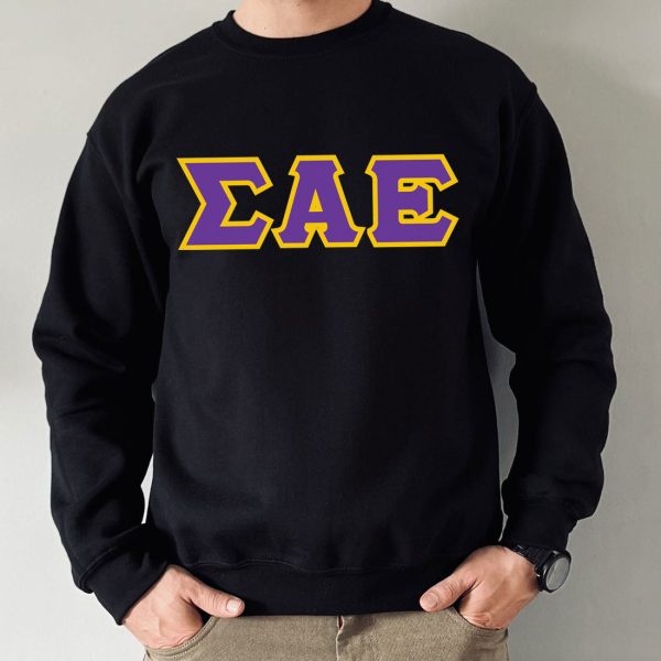 Sigma Alpha Epsilon Custom Twill Crewneck Sweatshirt Online Sale