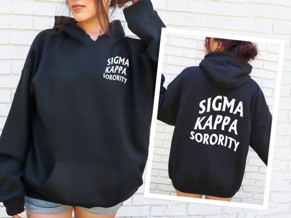 Sigma Kappa Social Hoodie For Sale