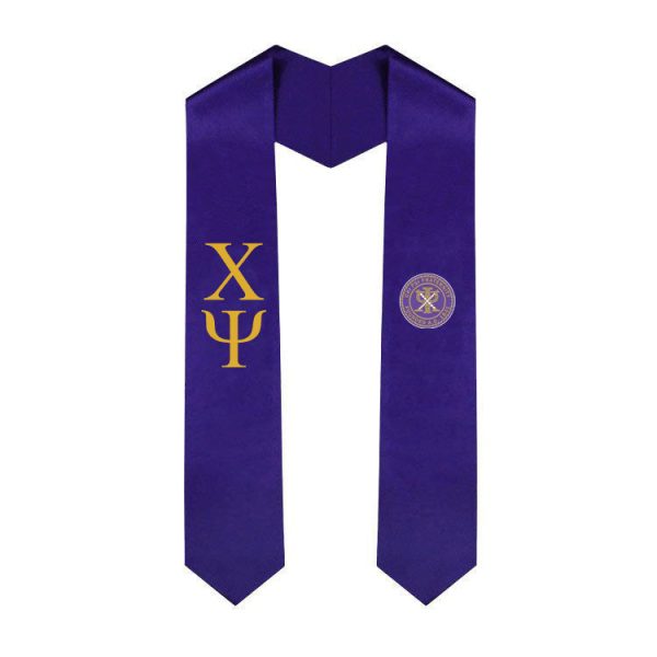Chi Psi Simple Sash Stole Hot on Sale