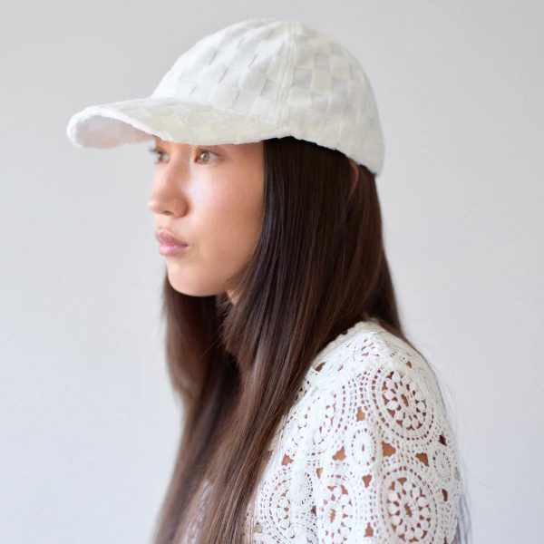 Barrière - Terry 50+ Sun-Proof Cap - White (Add-On) For Sale